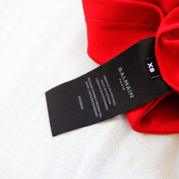 BNWT AW23 BALMAIN RETRO TSHIRT XS - Picture 9 of 11